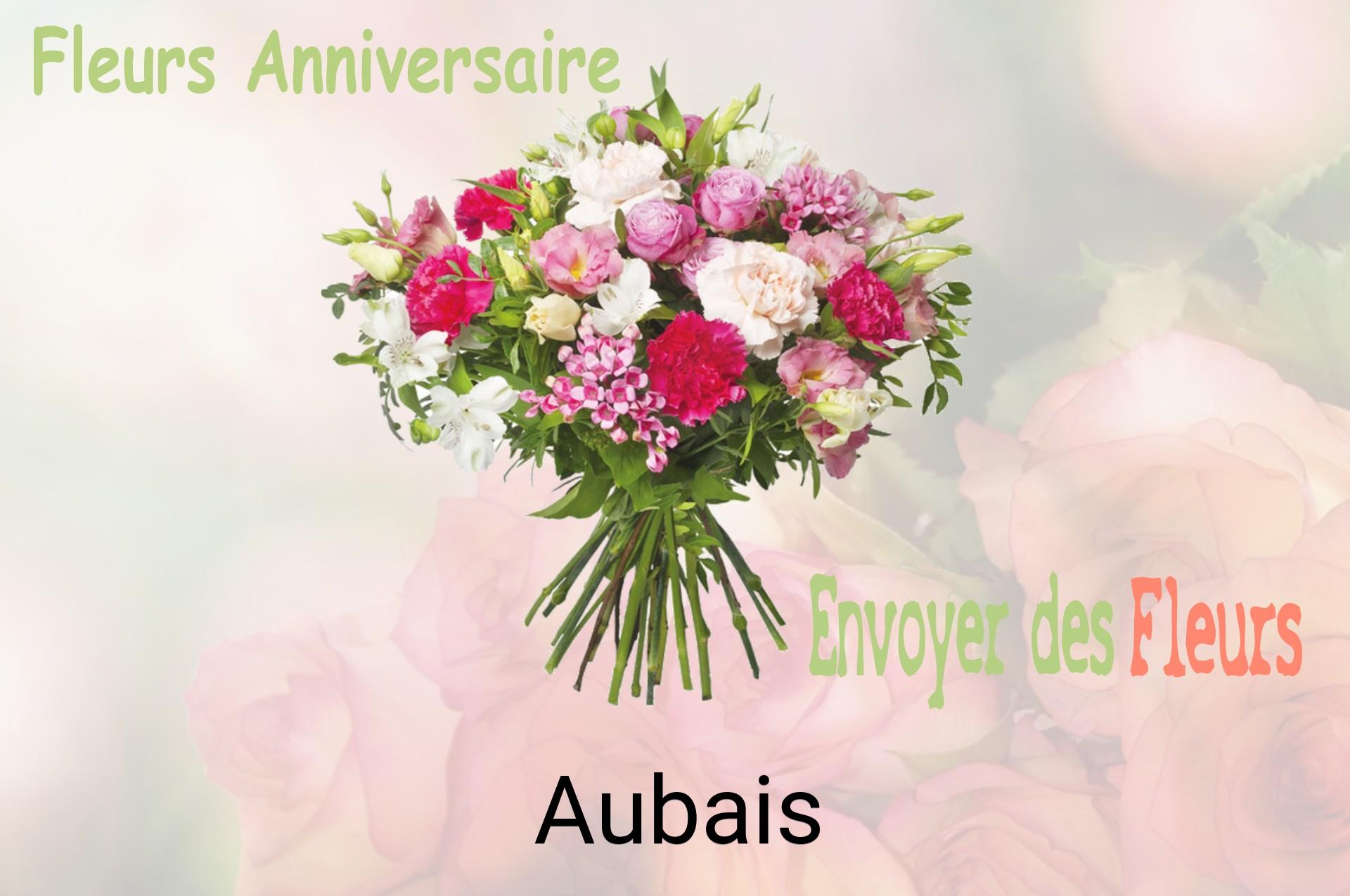 Bouquet de fleurs d’anniversaire livré à Aubais